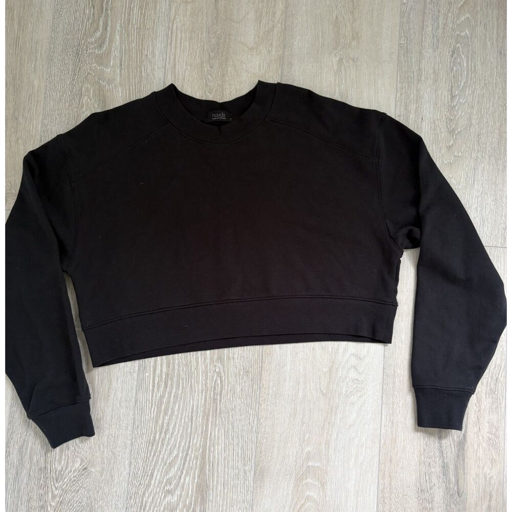 NUUDS Cropped Crewneck Sweatshirt